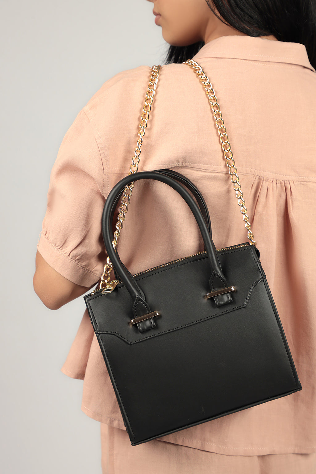 Cross-Body Bags - E384 - Black