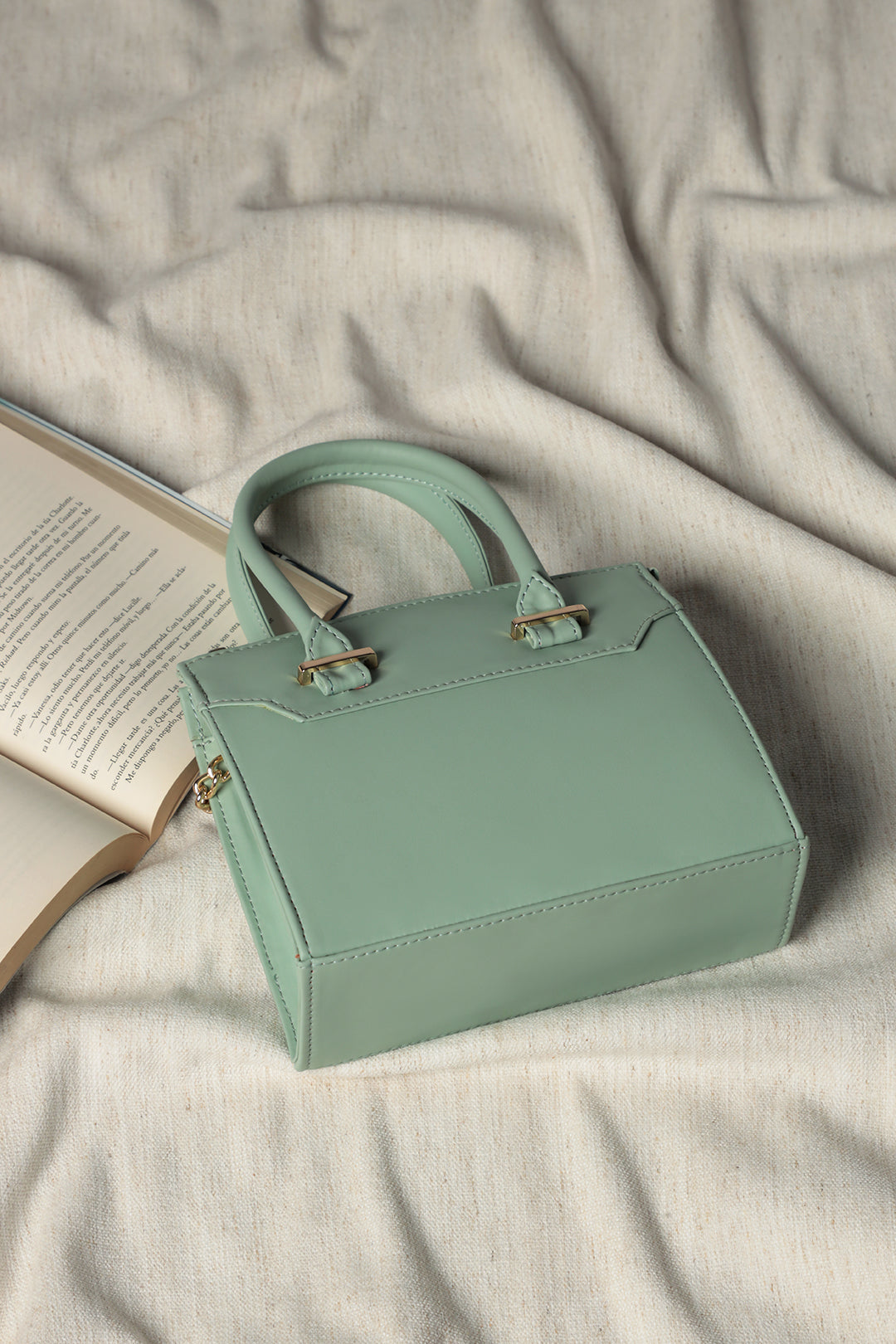 Cross-Body Bags - E384 - Mint Green
