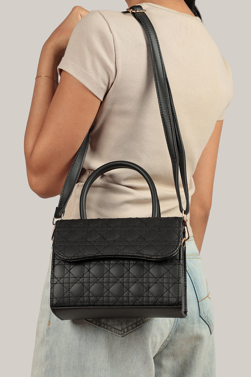 Cross-Body Bags - E385|Black