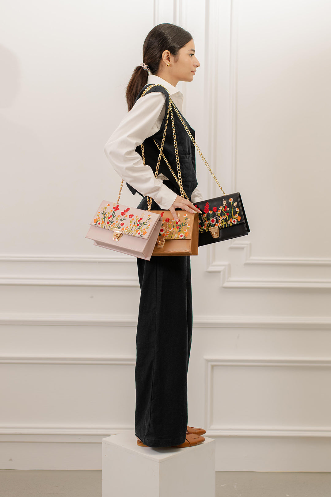 Cross-Body Bags - E401|Black