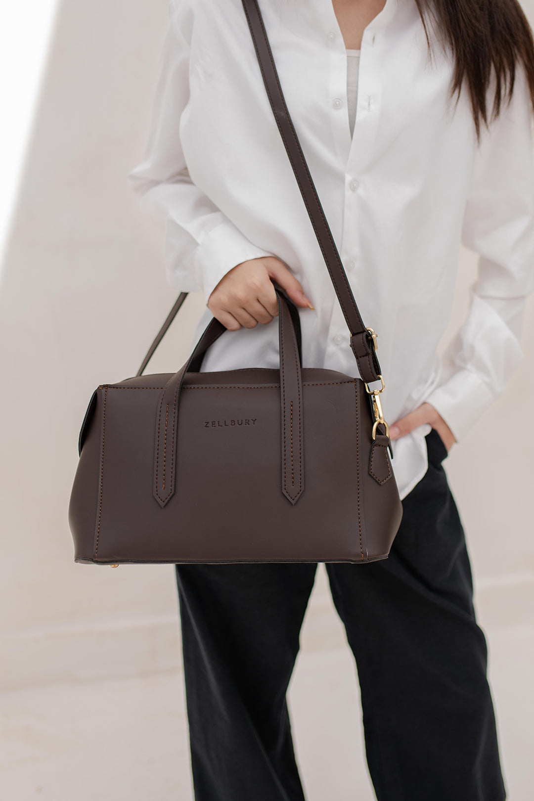 Cross-Body Bags - E403|Black