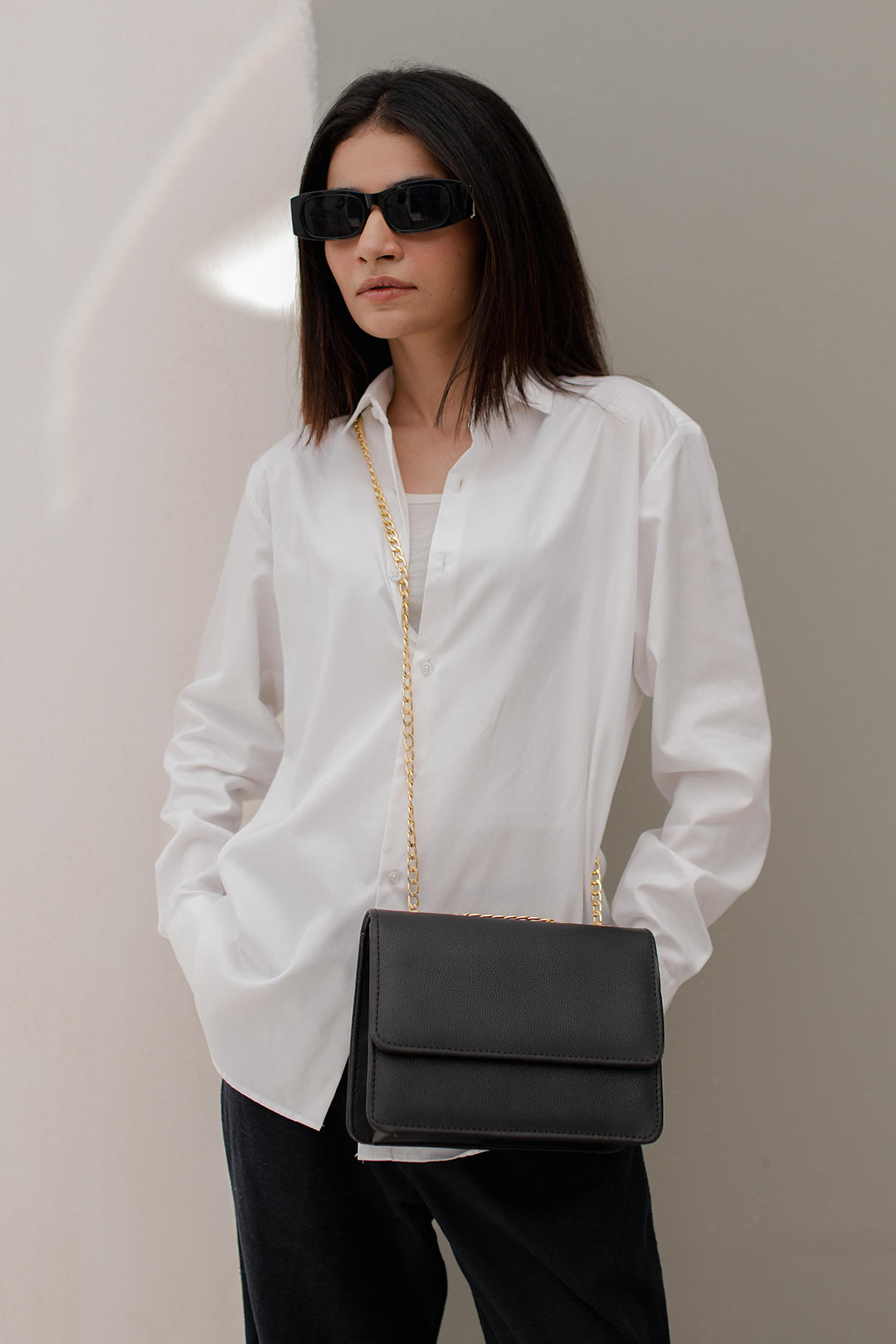 Cross-Body Bags - E406|Black