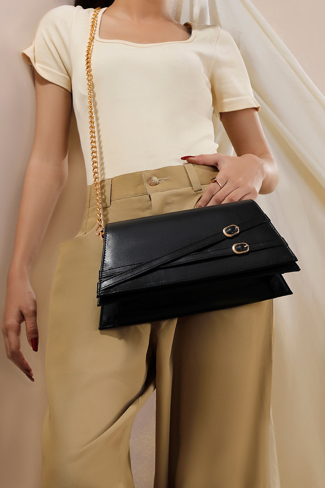 Cross-Body Bags - E409|Black