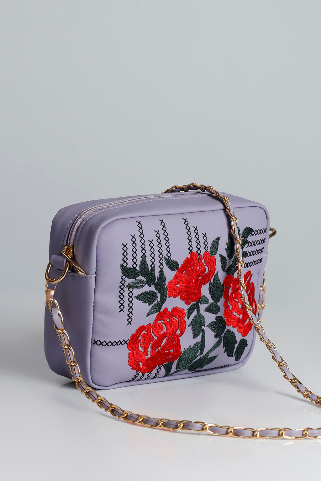 Cross-Body Bags - E465 - Purple