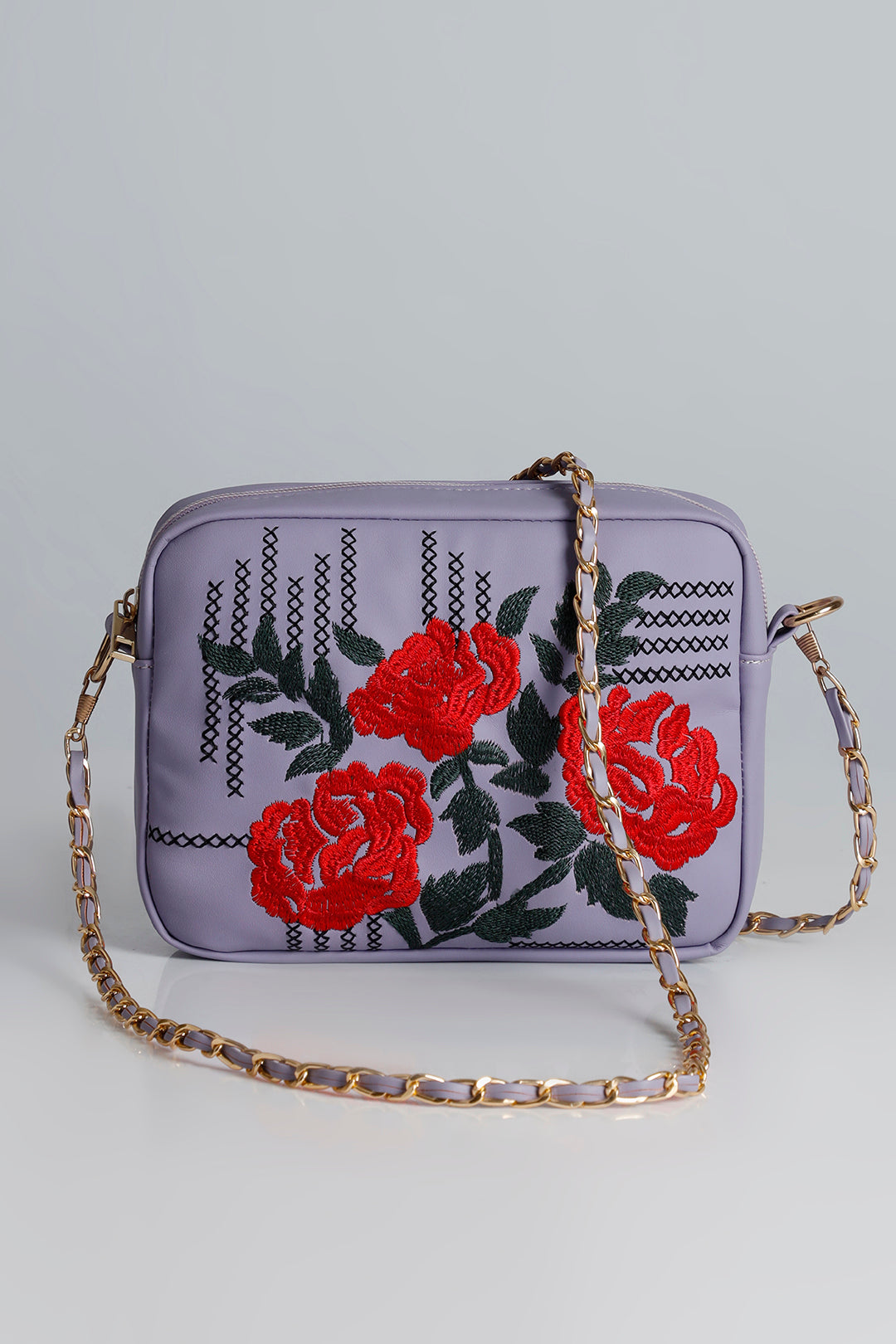 Cross-Body Bags - E465 - Purple