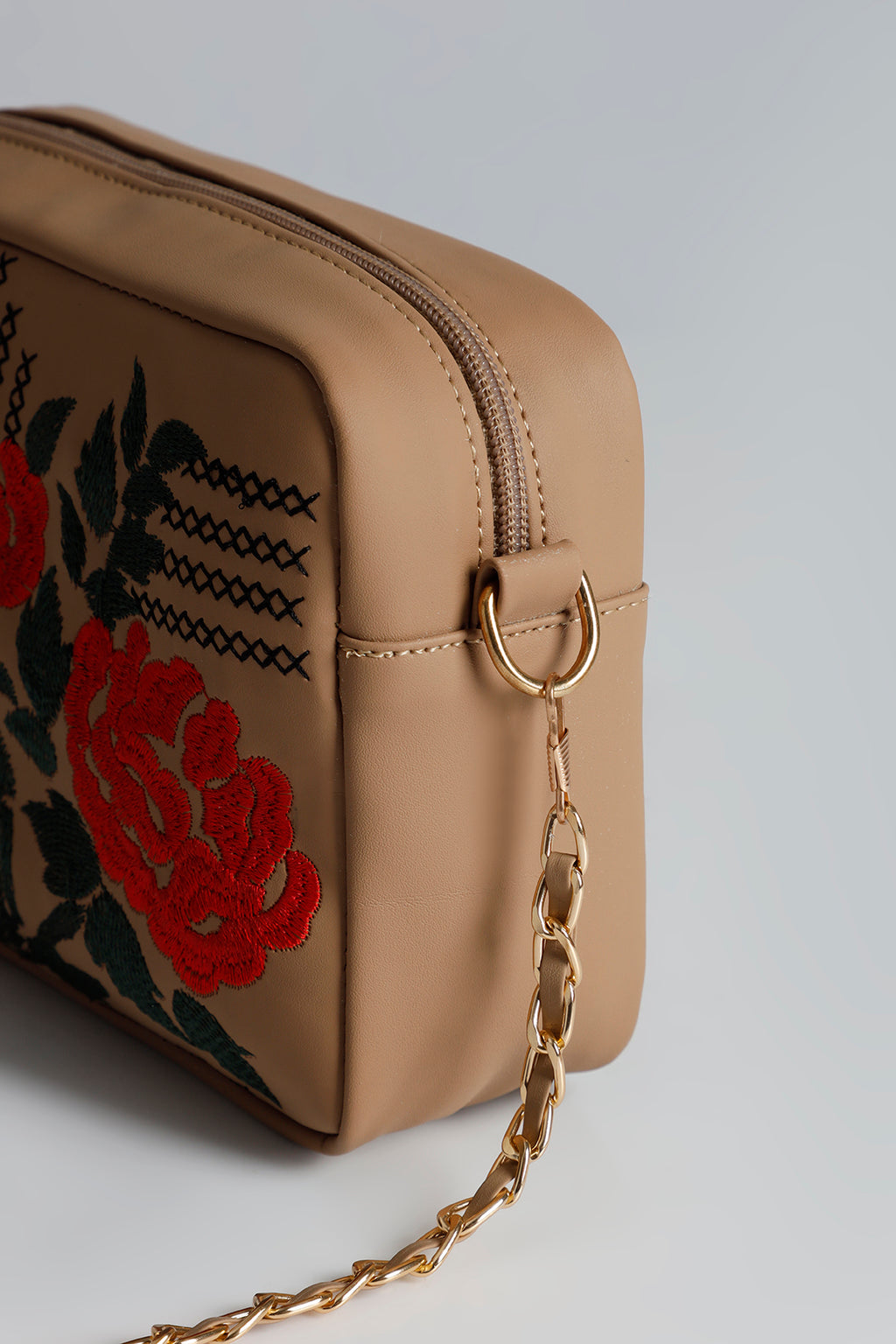 Cross-Body Bags - E465 - Cream