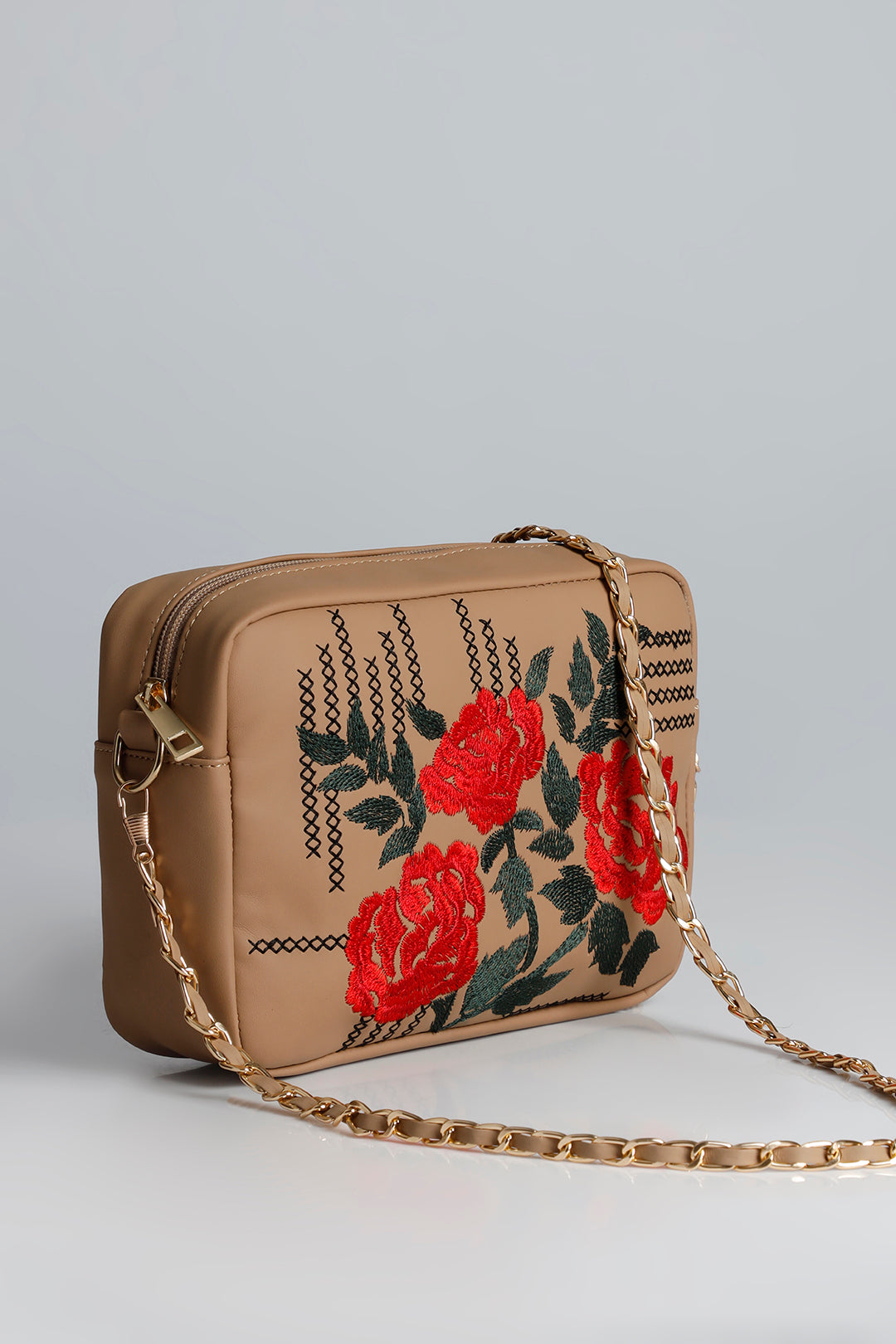 Cross-Body Bags - E465 - Cream