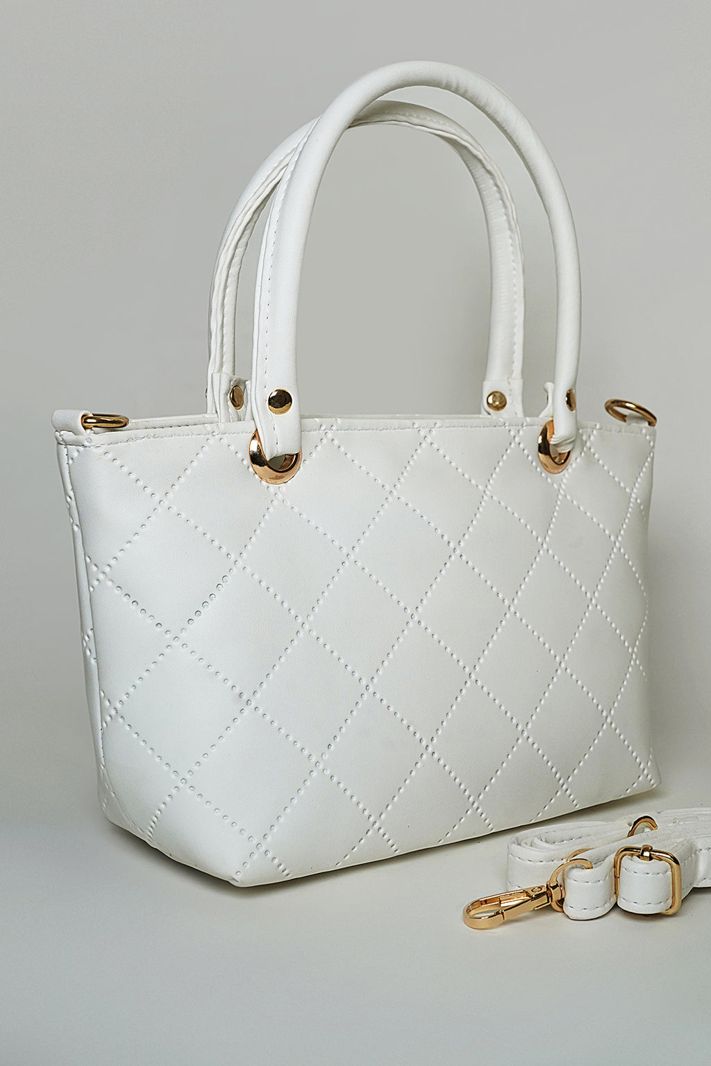 Cross-Body Bags - E573 - White