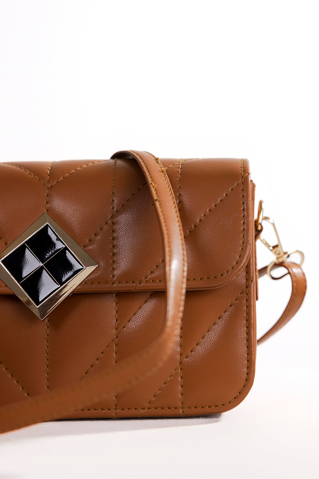 Cross-Body Bags - E595 - Mustard