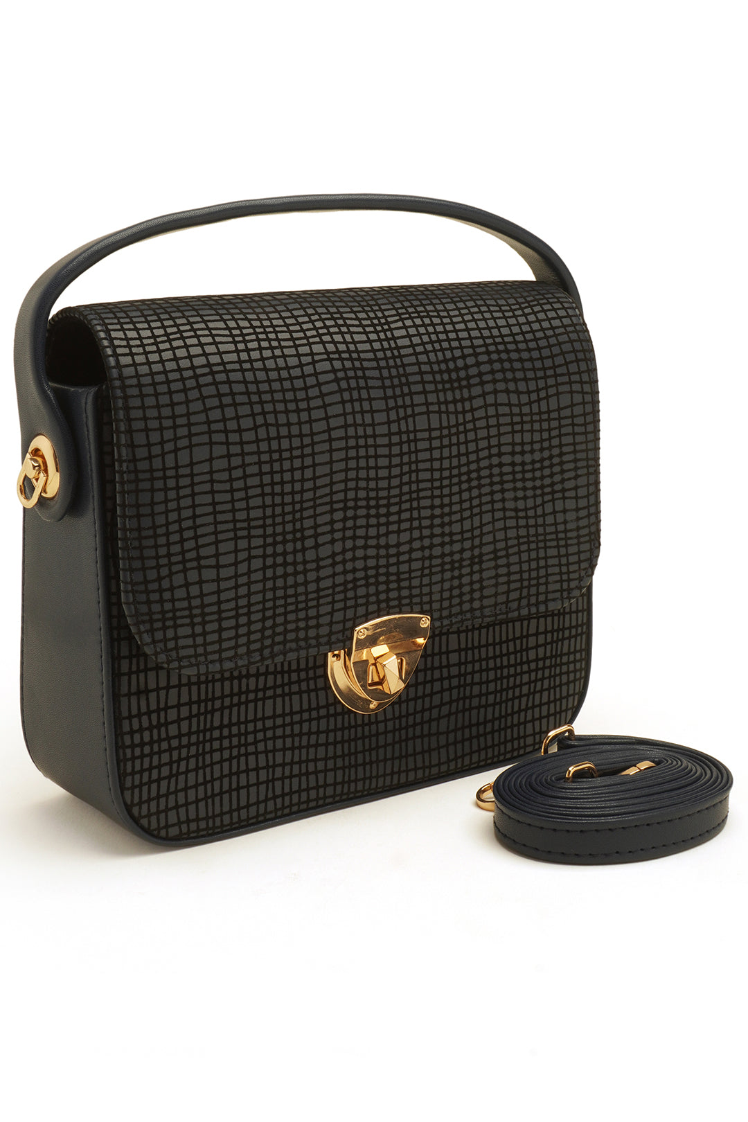 Cross-Body Bags - E684|Black