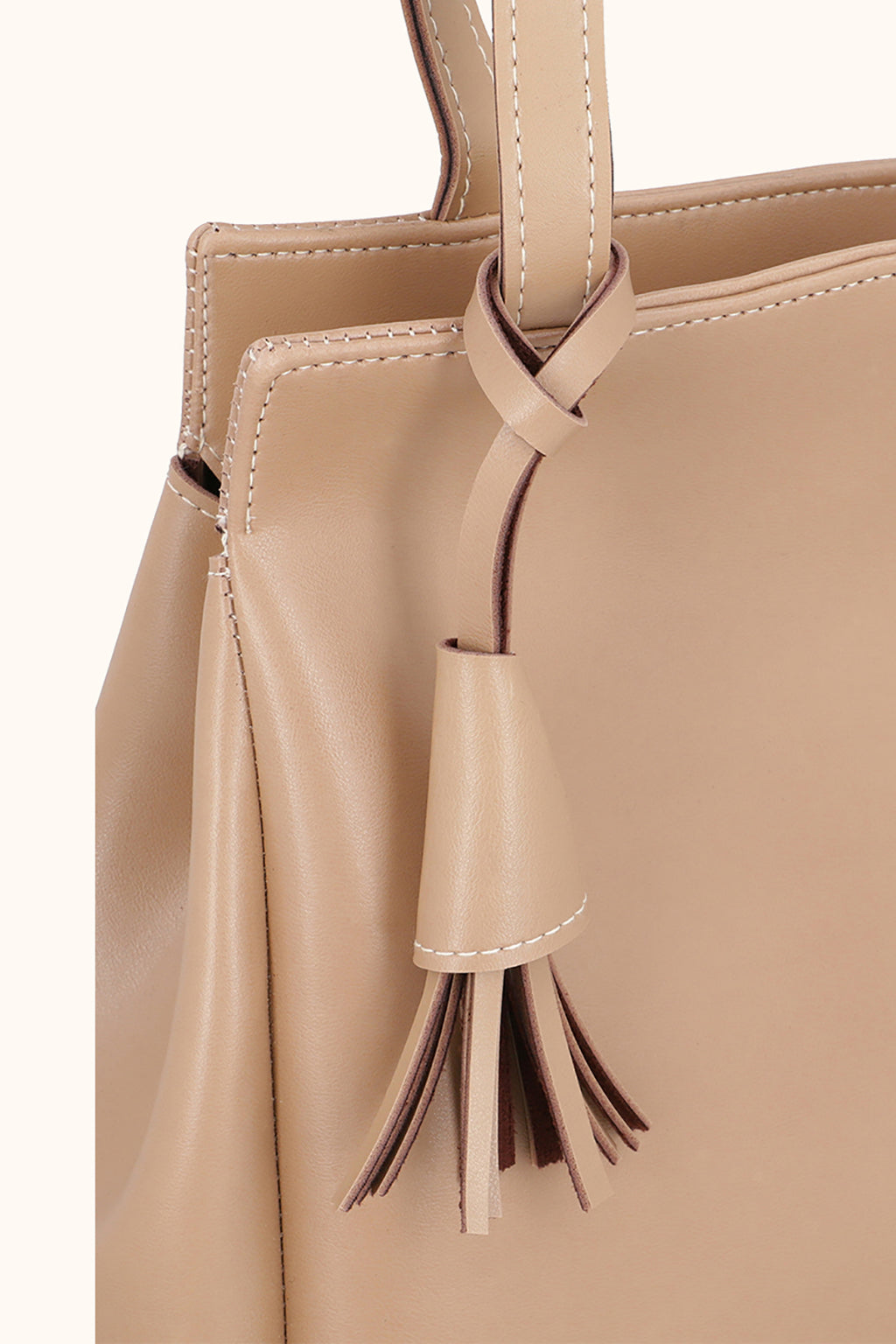 Shoulder Bags - E007|Beige