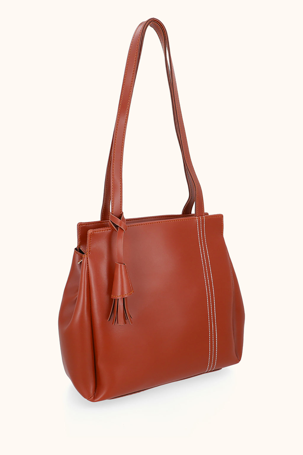 Shoulder Bags - E007|Beige