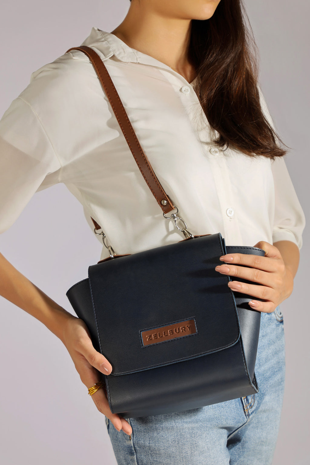 Shoulder Bag - E070|Blue