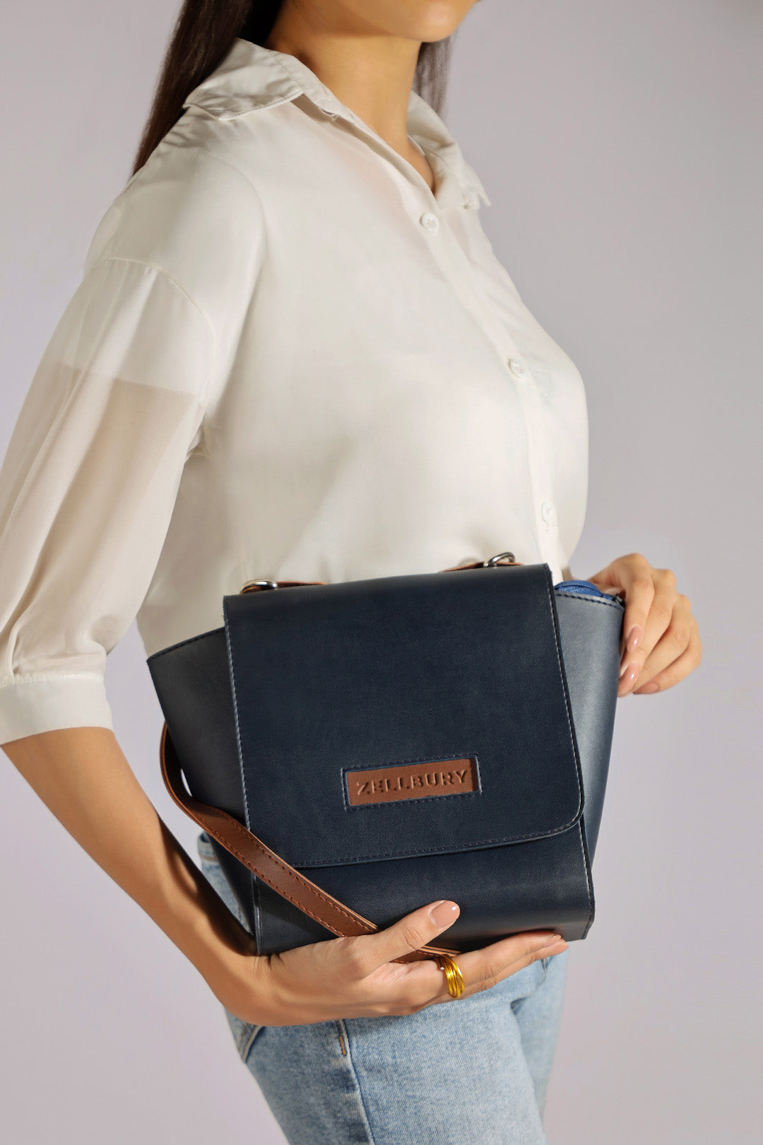 Shoulder Bag - E070|Blue