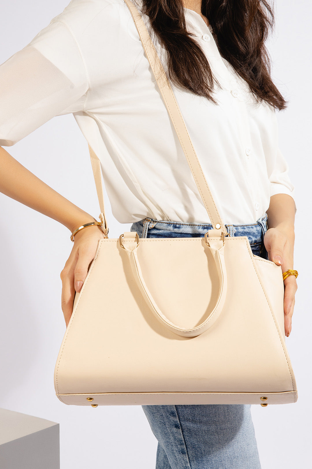 Shoulder Bag - E094|Beige