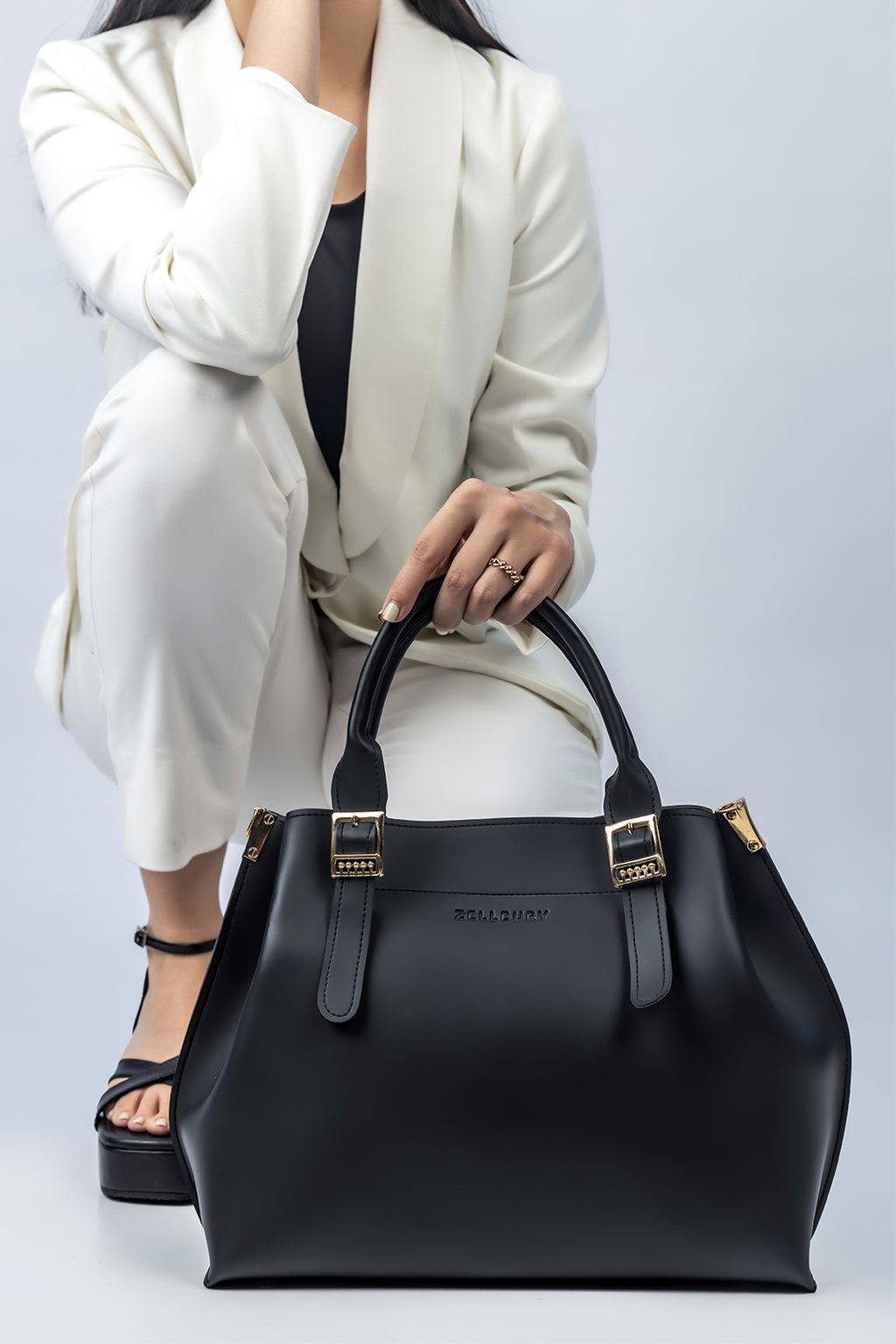 Shoulder Bag - E183|Black
