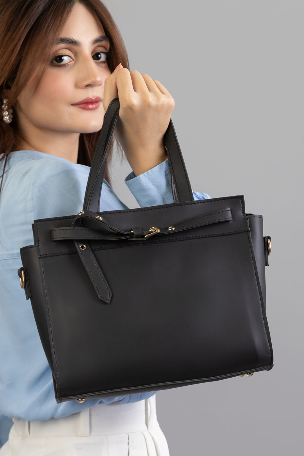 Shoulder Bags - E273|Peach