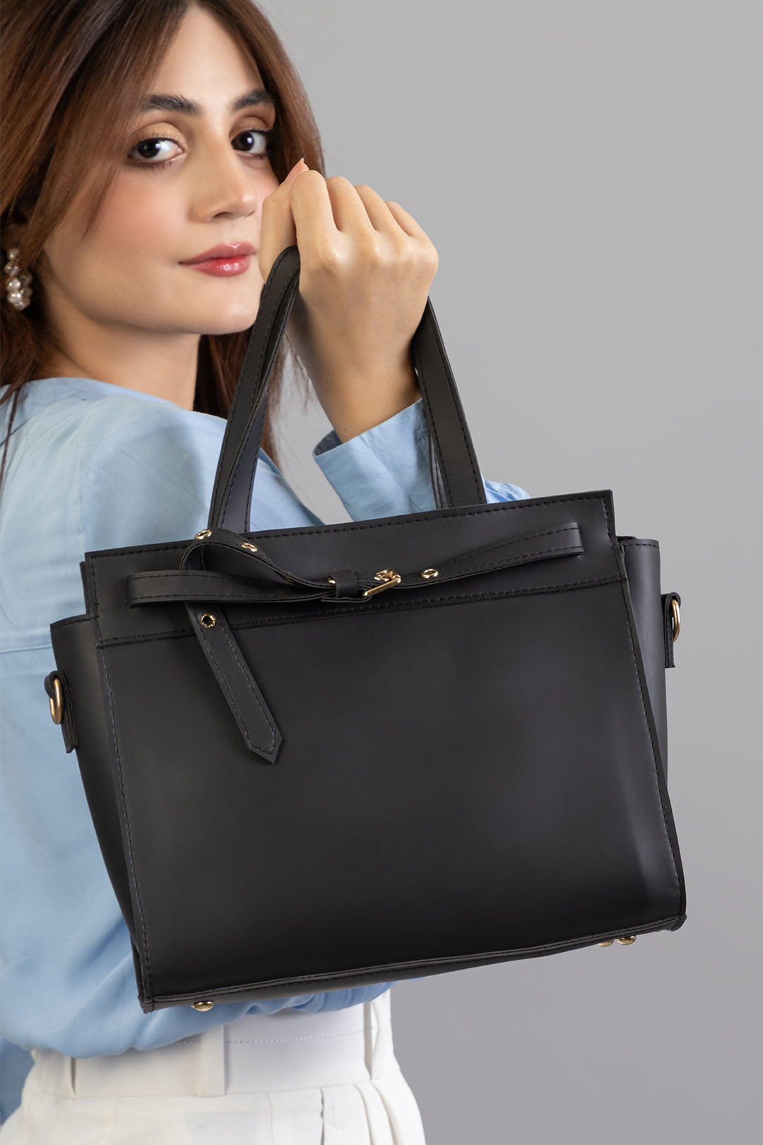 Shoulder Bags - E273|Peach