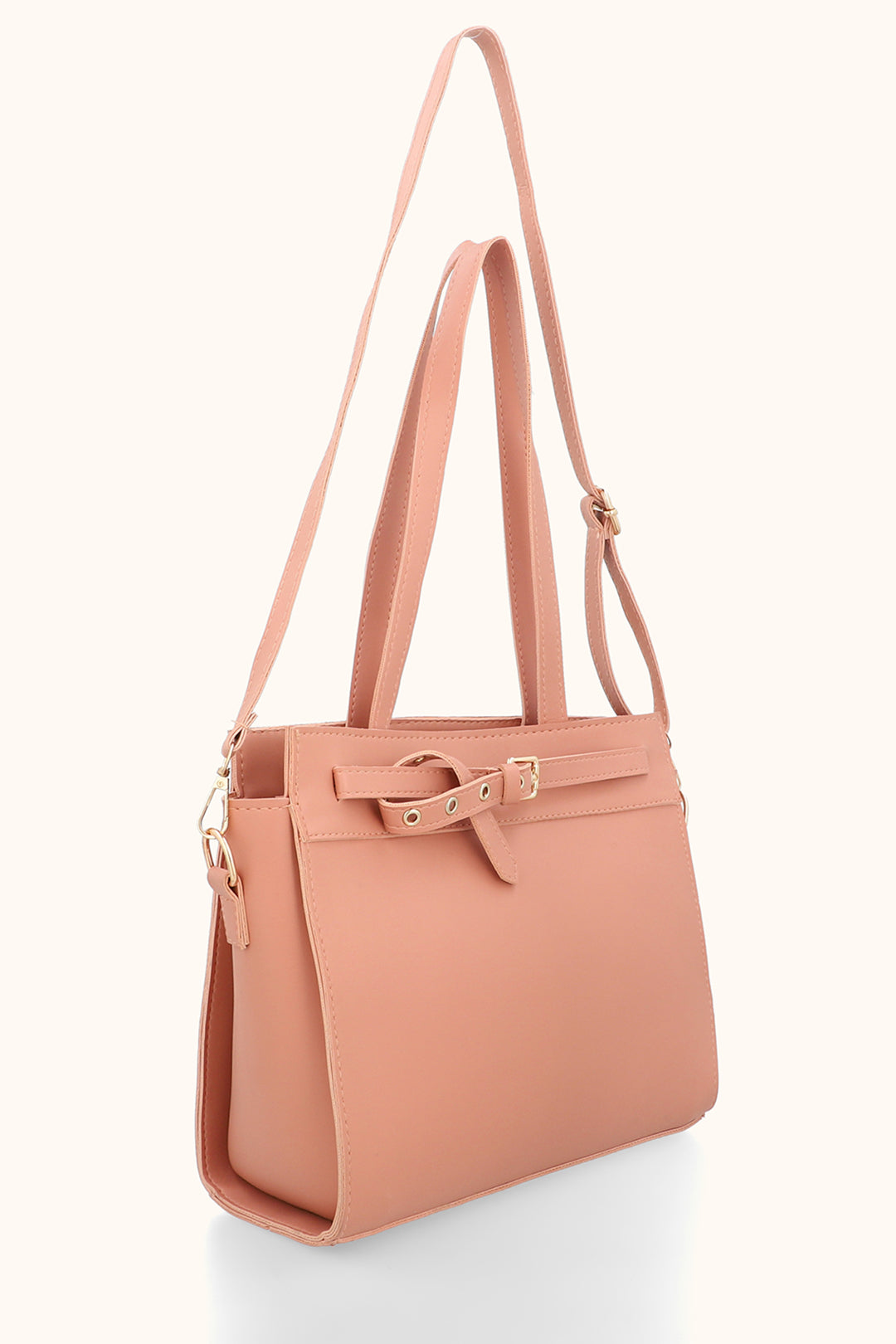 Shoulder Bags - E273|Peach