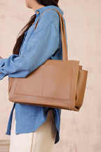 Shoulder Bags - E435 - Cream