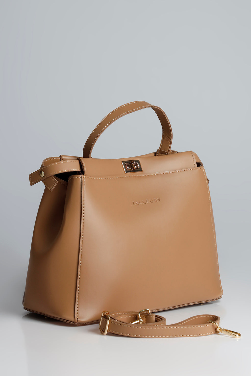 Shoulder Bags - E454 - Cream
