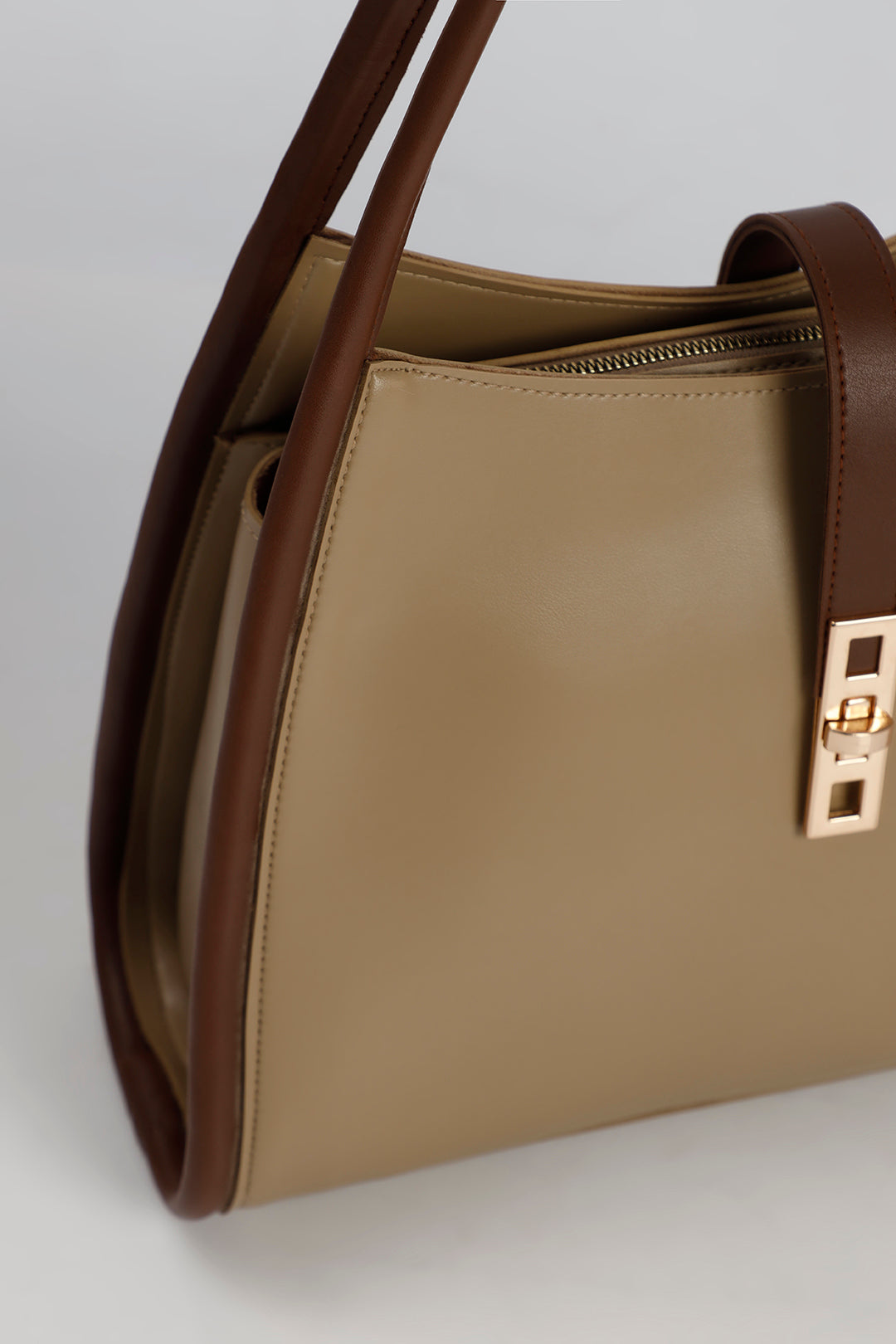 Shoulder Bags - E502|Beige