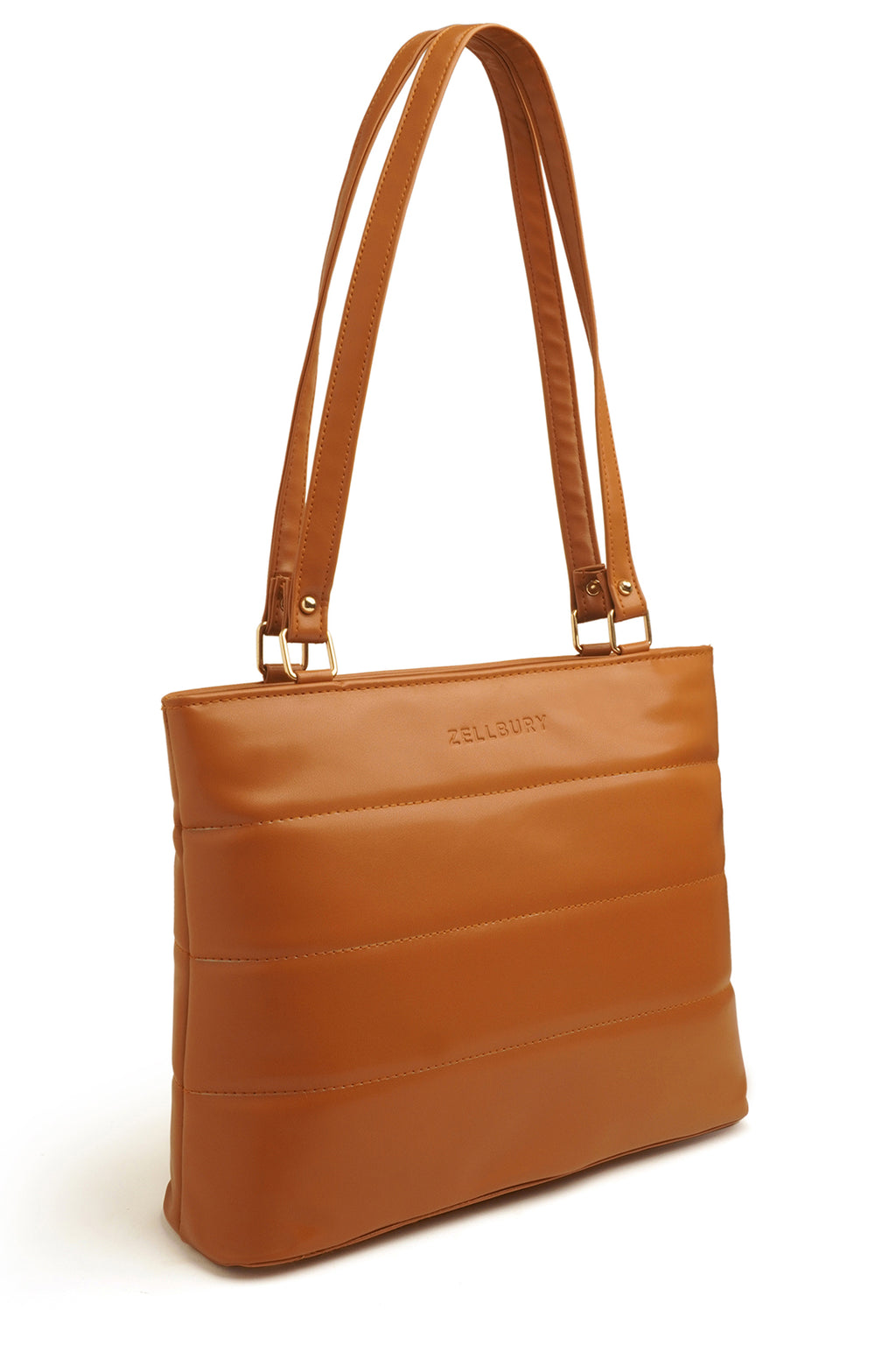 Shoulder Bags - E657 - Mustard