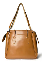 Shoulder Bags - E695 - Light Brown