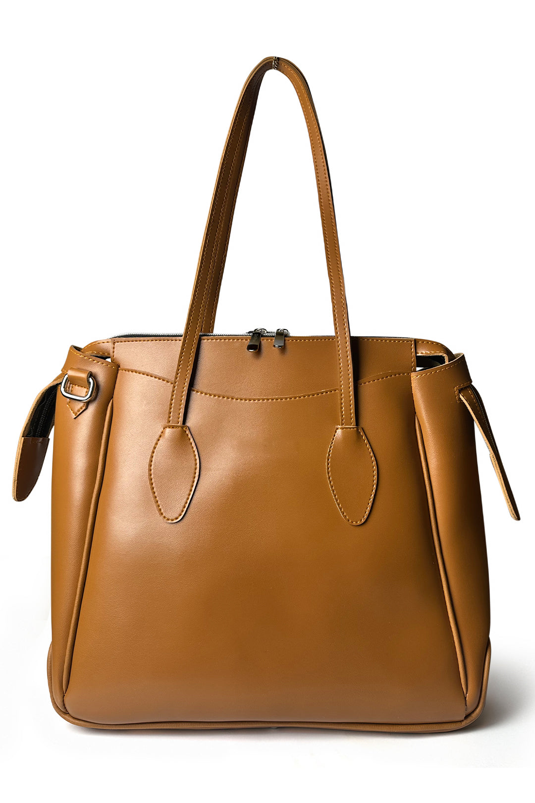 Shoulder Bags - E695 - Light Brown