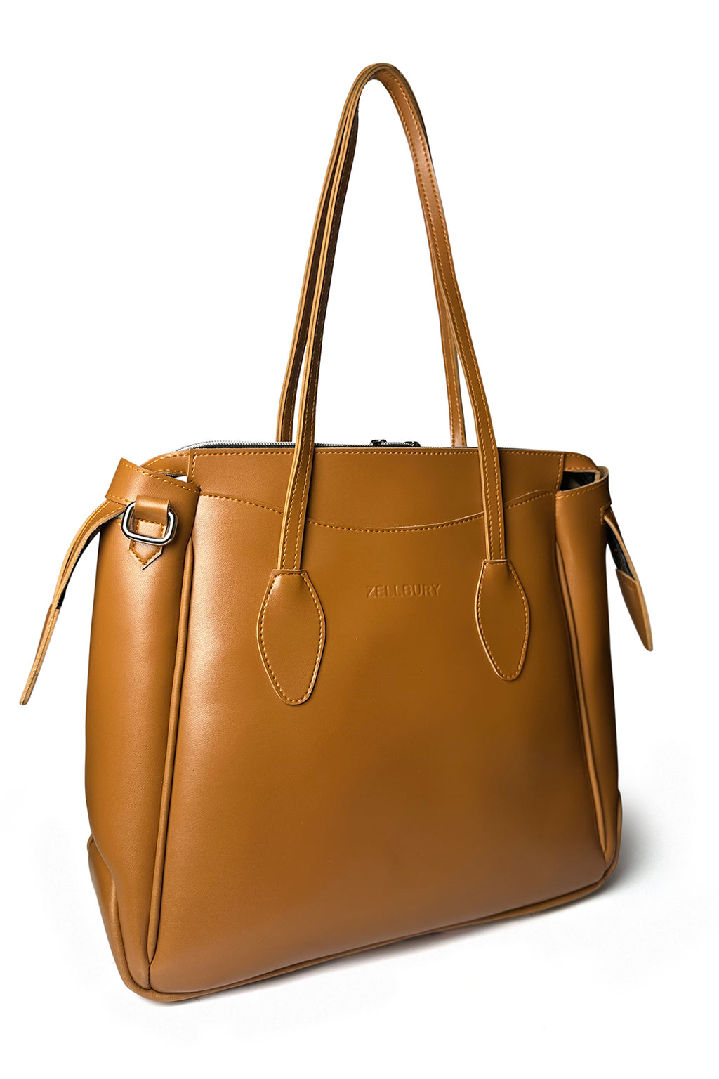 Shoulder Bags - E695 - Light Brown
