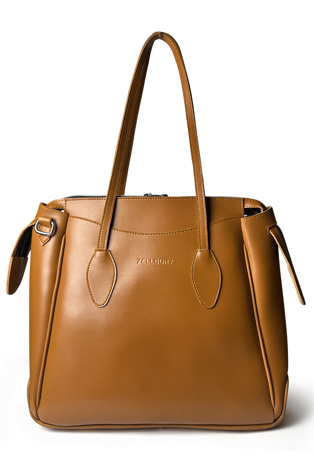Shoulder Bags - E695 - Light Brown