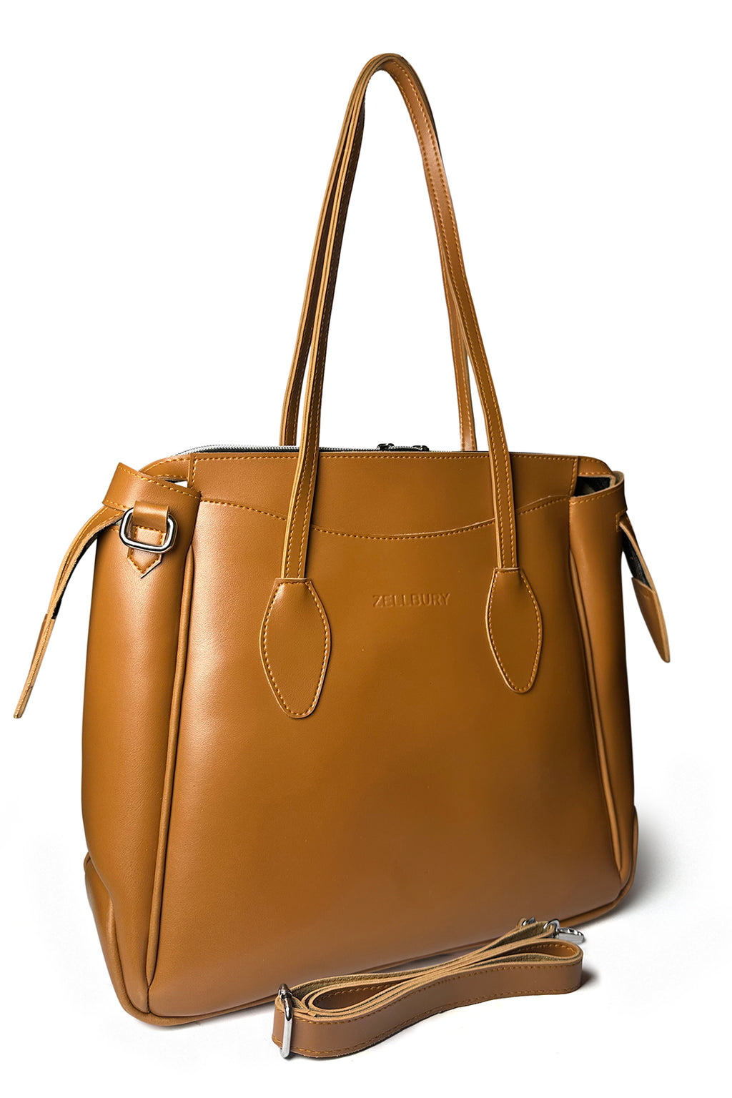 Shoulder Bags - E695 - Light Brown