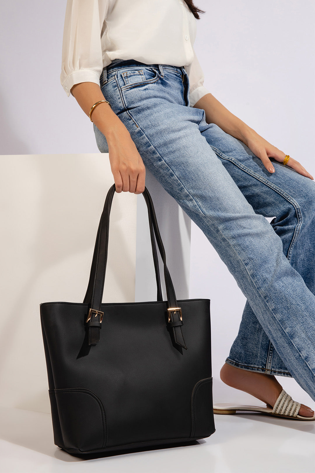 Tote Bag - E089|Beige