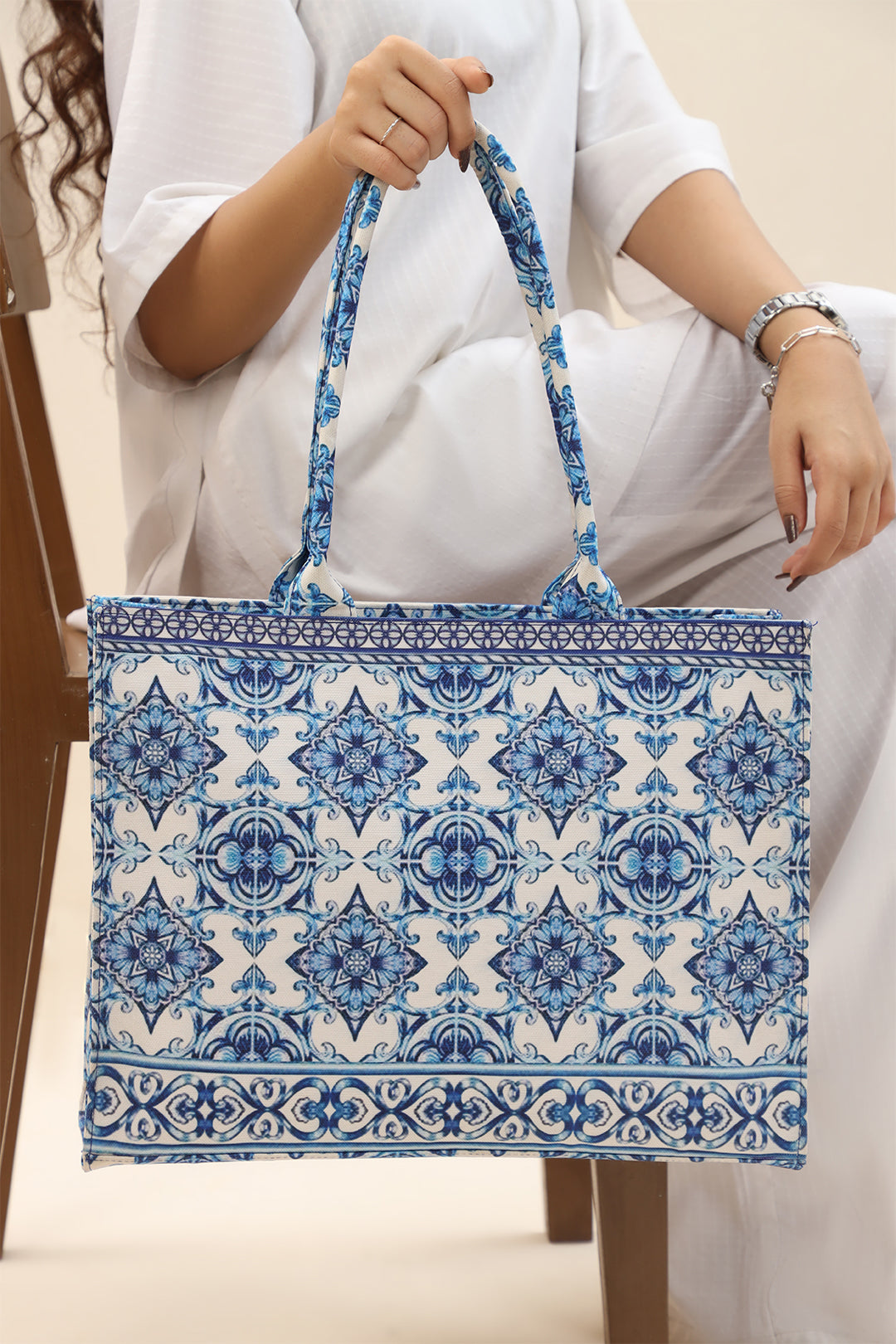 Canvas Bag - E293|Blue