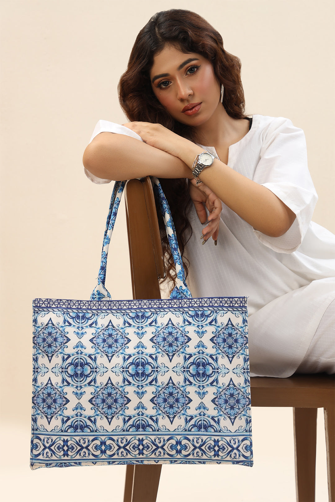 Canvas Bag - E293|Blue