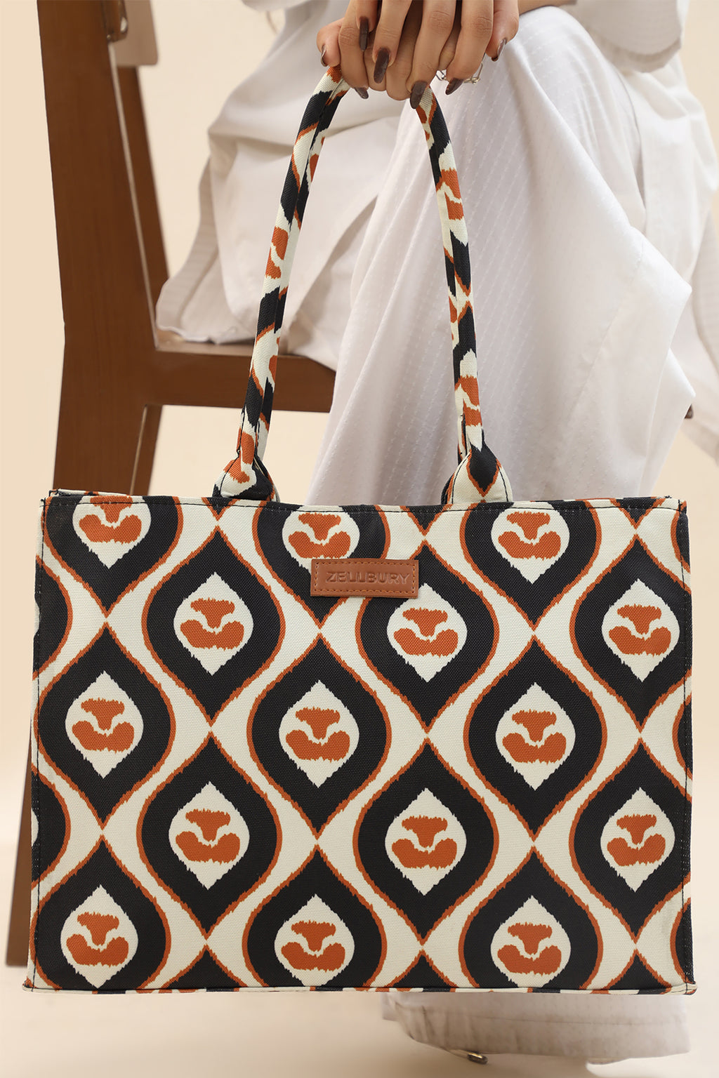 Canvas Bags - E294|Black/White