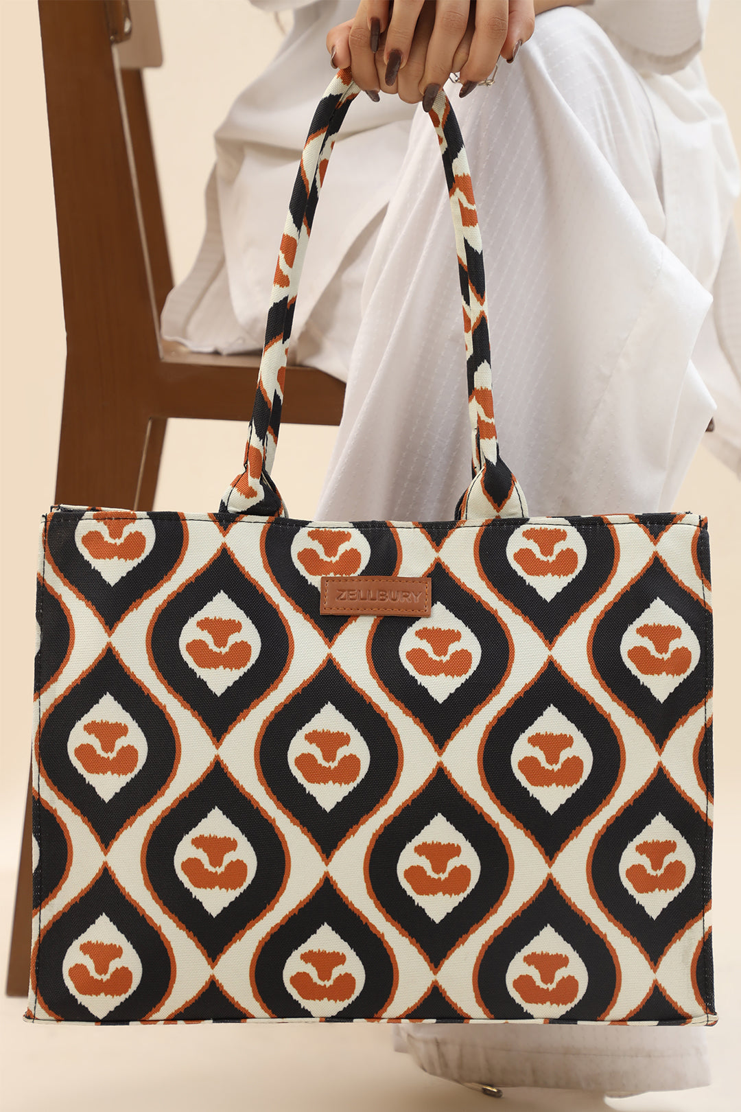 Canvas Bags - E294|Black/White