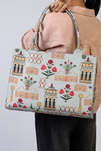 Canvas Bags - E370|Blue White