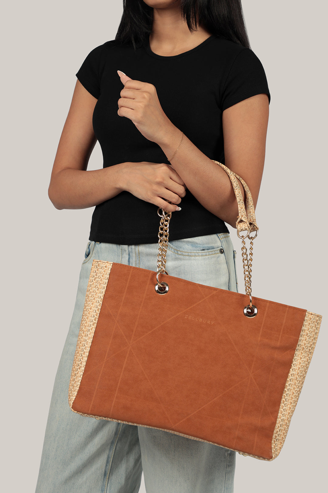 Tote Bags - E392|Brown