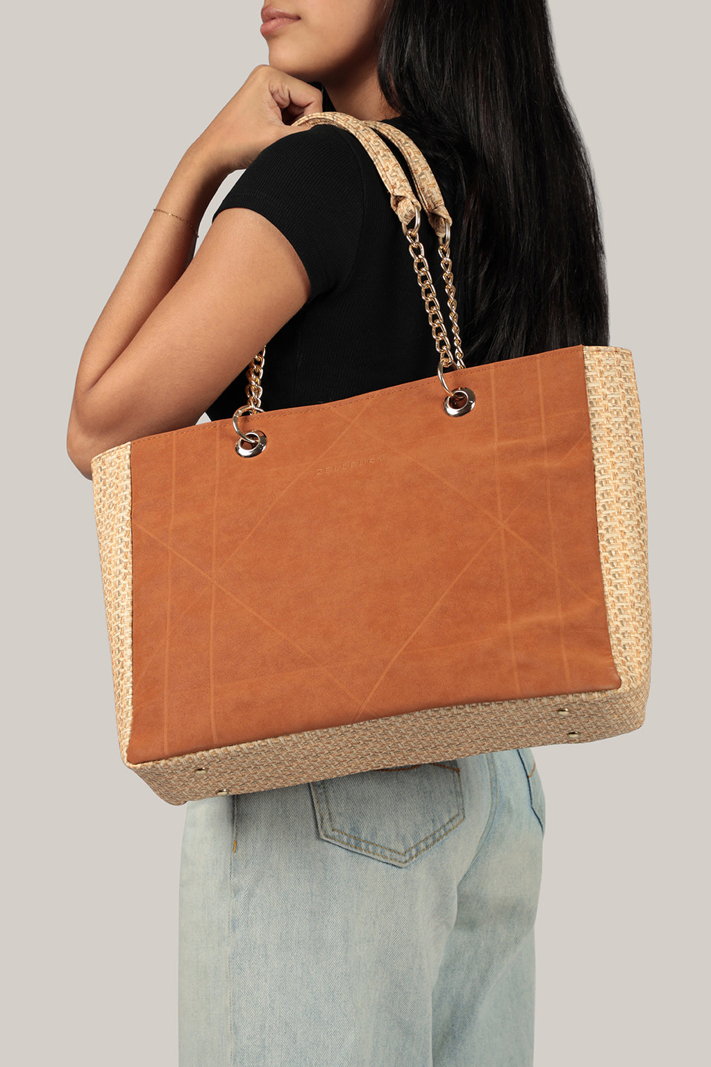 Tote Bags - E392|Brown