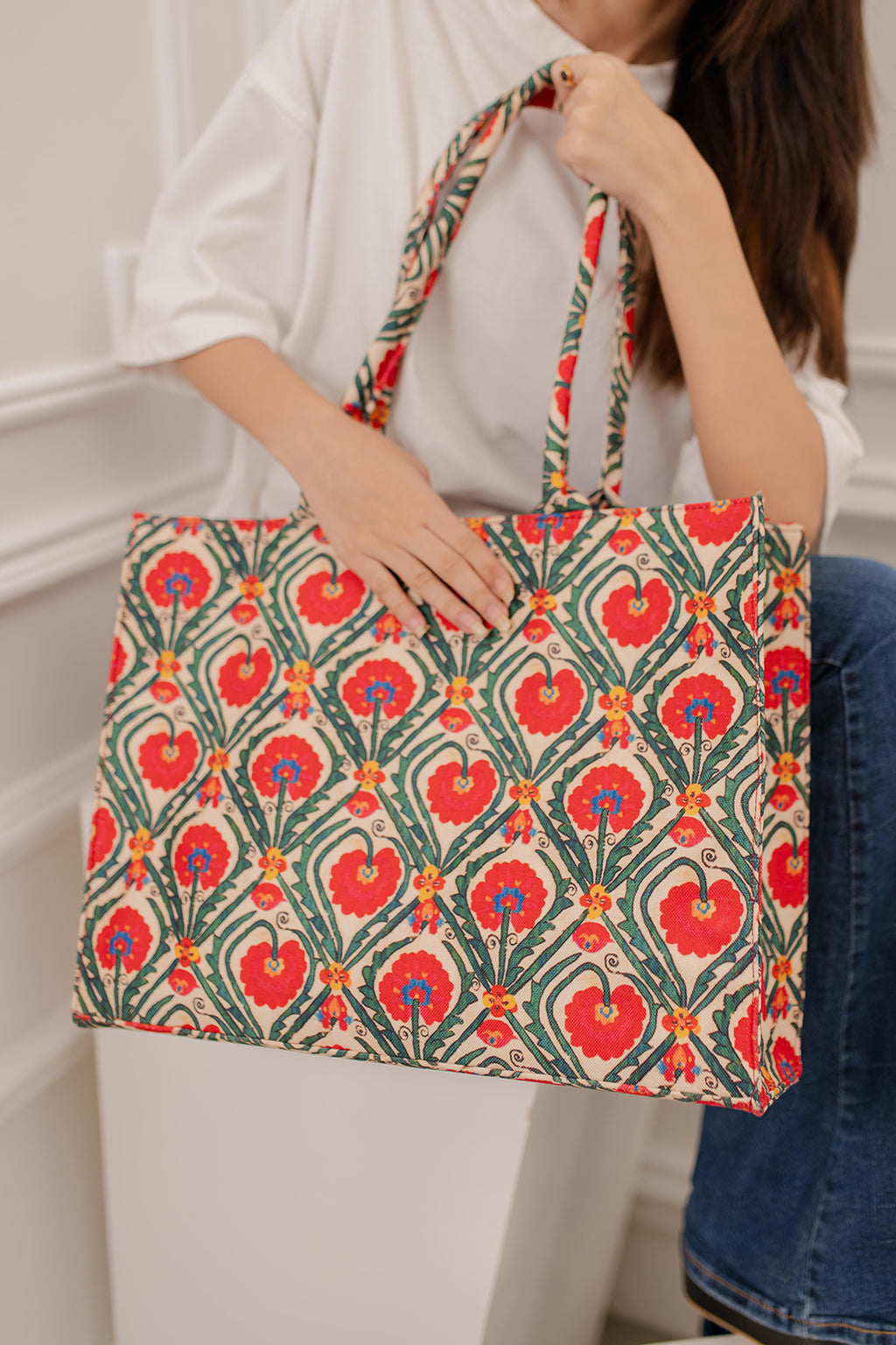 Canvas Bags - E397|Pink