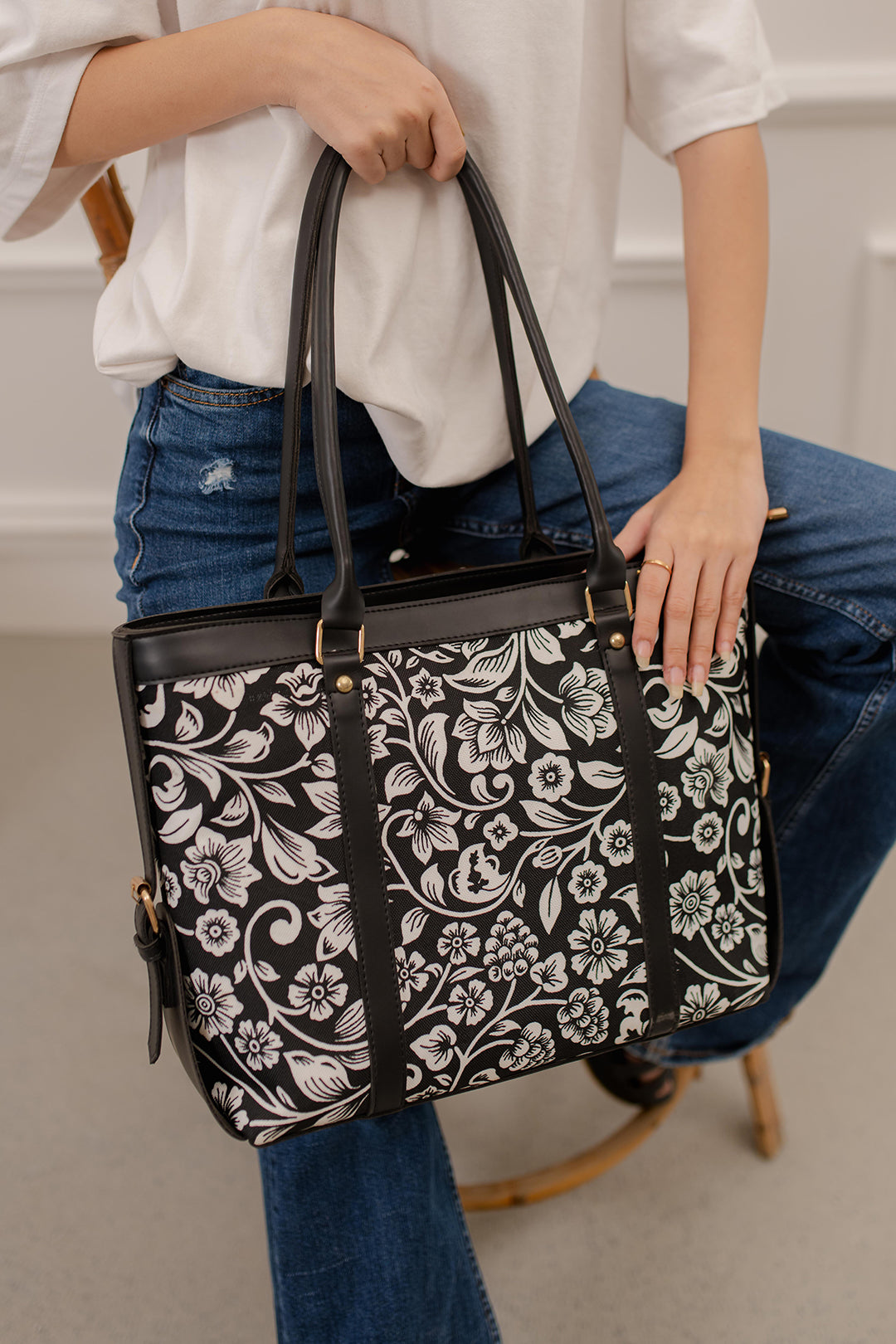 Canvas Bags - E398|Black