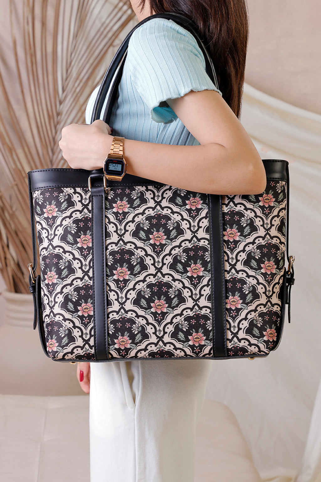 Canvas Bags - E410|Black