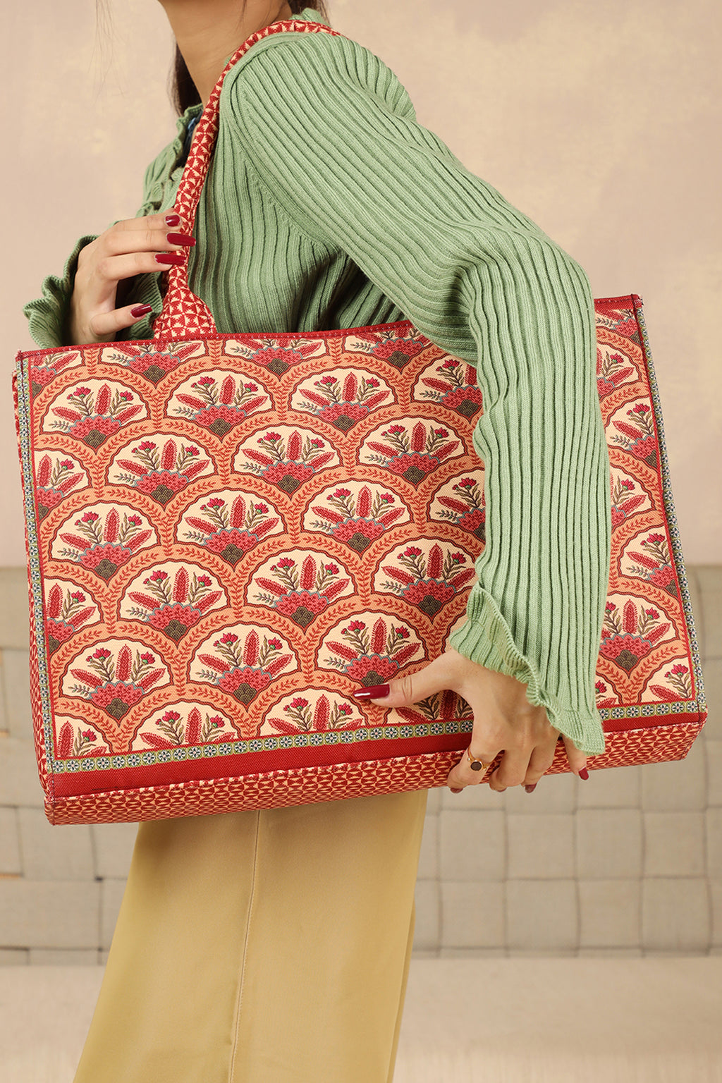 Canvas Bags - E420|Red