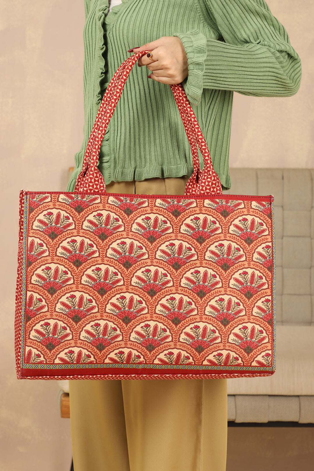 Canvas Bags - E420|Red