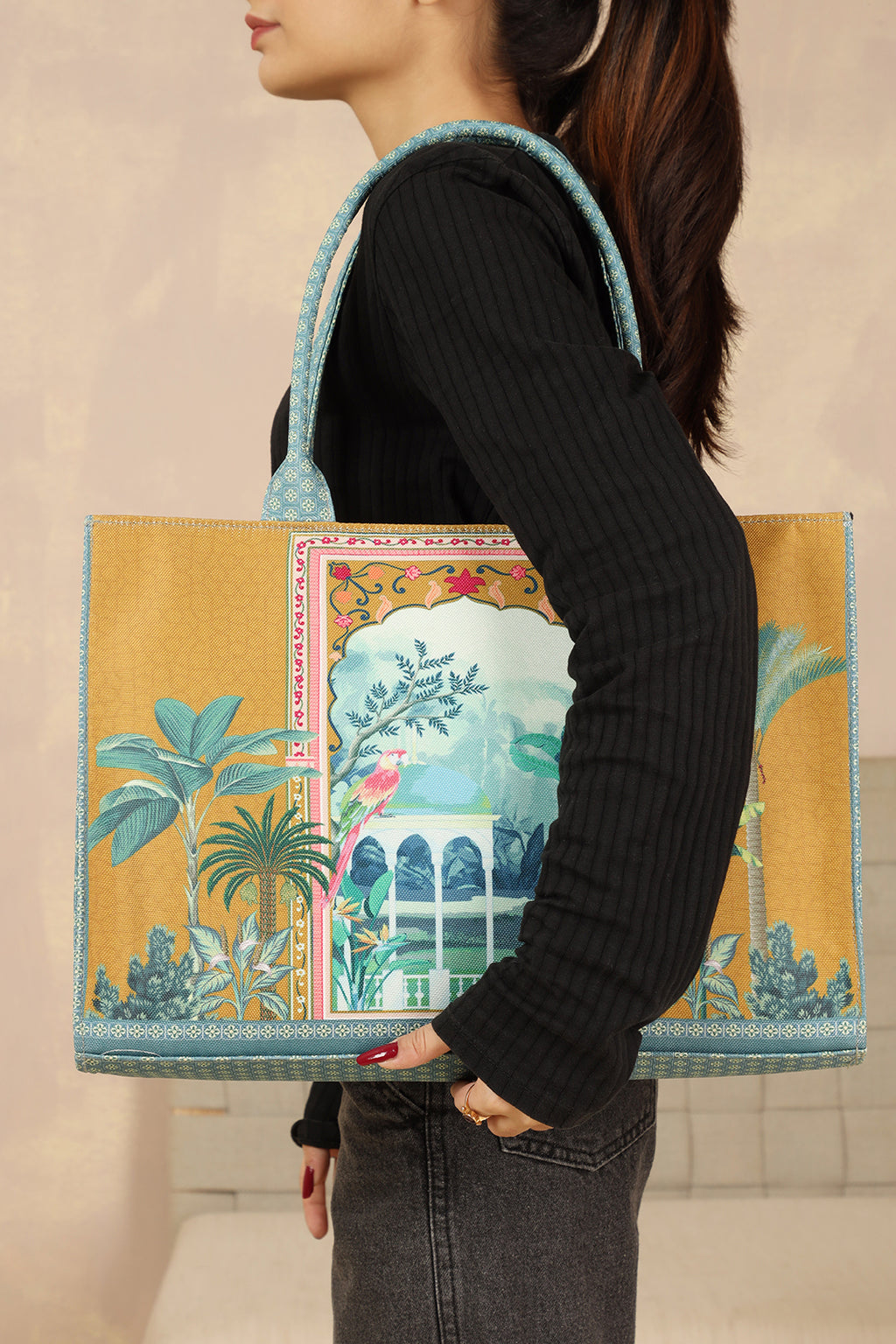 Canvas Bags - E421|Mustard