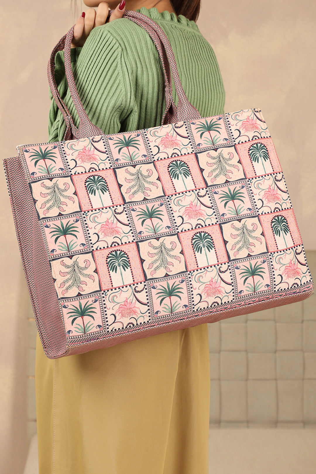 Canvas Bags - E423|Pink