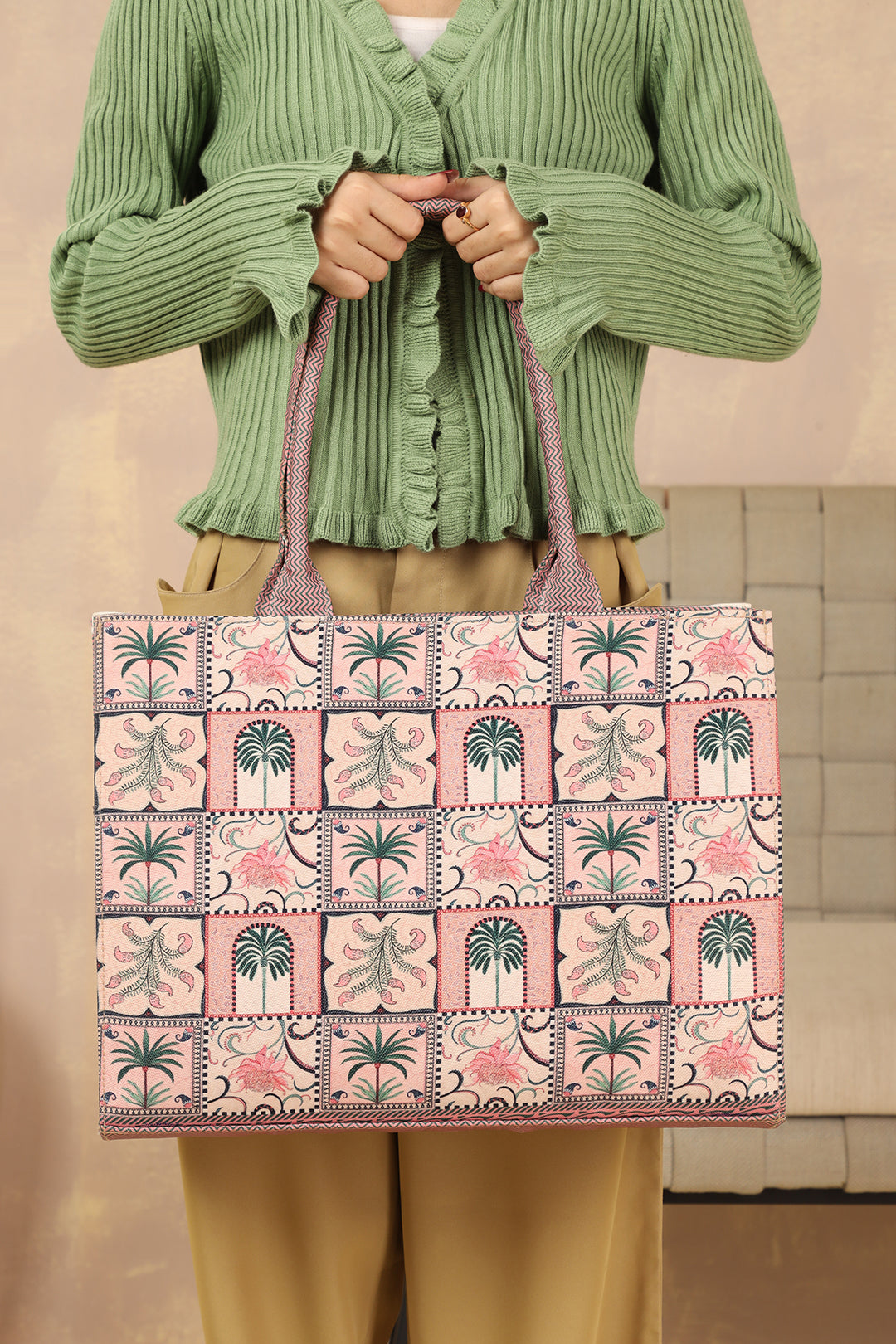 Canvas Bags - E423|Pink