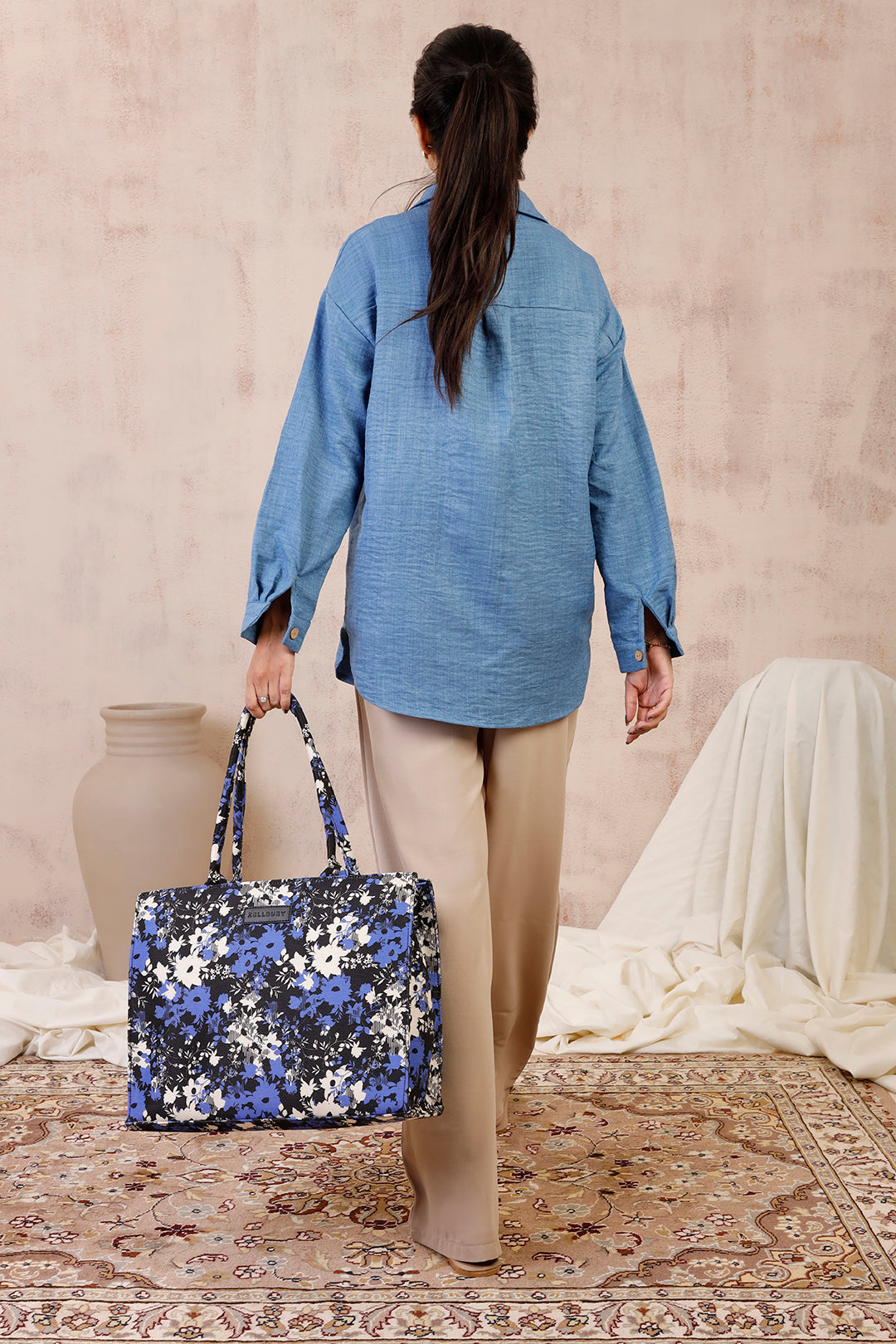Canvas Bags - E429|Blue