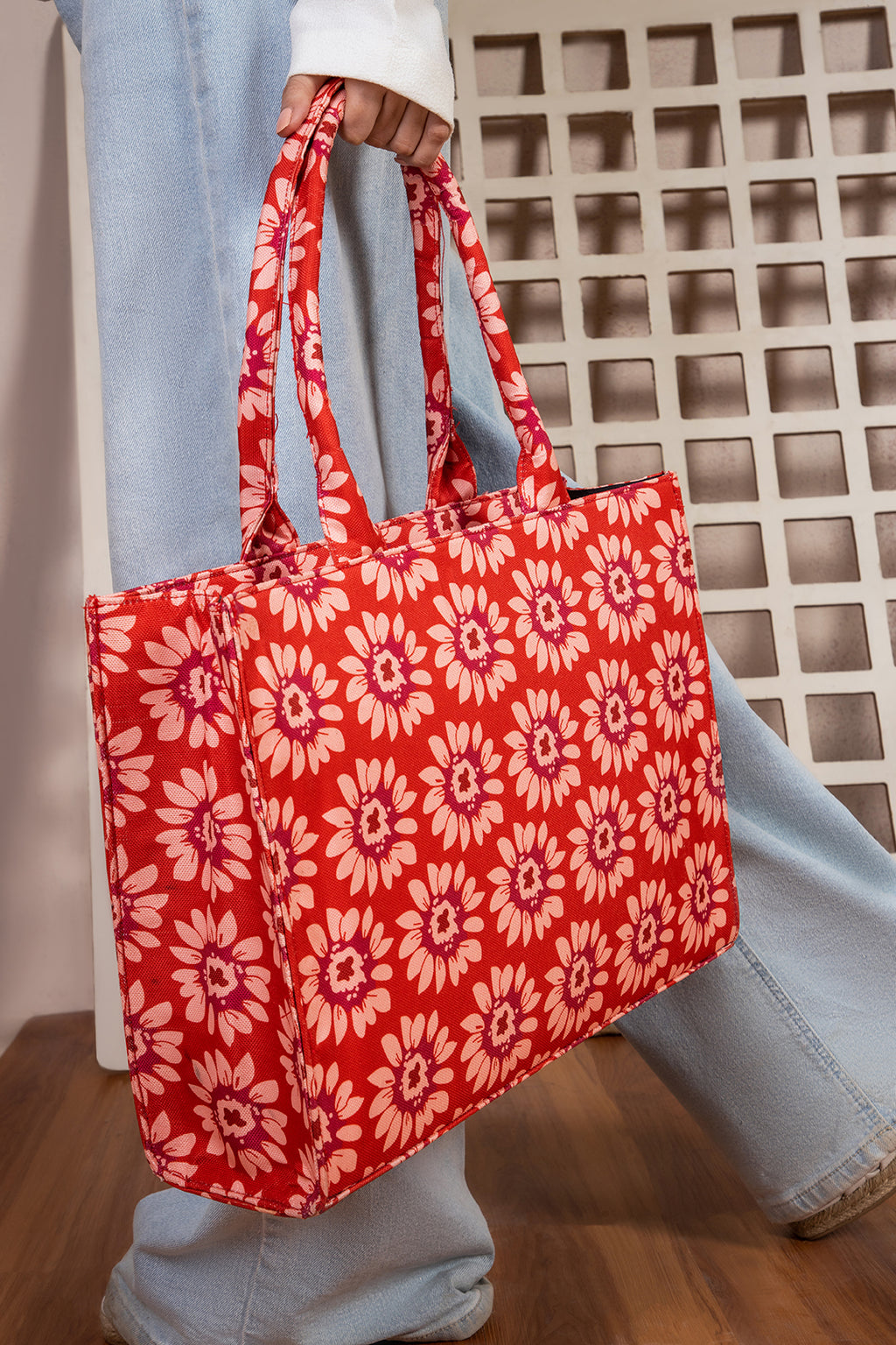 Canvas Bags - E447|Red